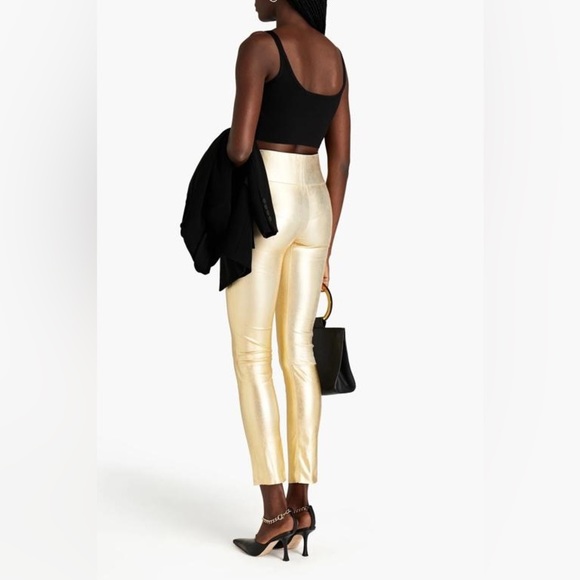 SPRWMN coated metallic stretch leather leggings size xs - Picture 3 of 10